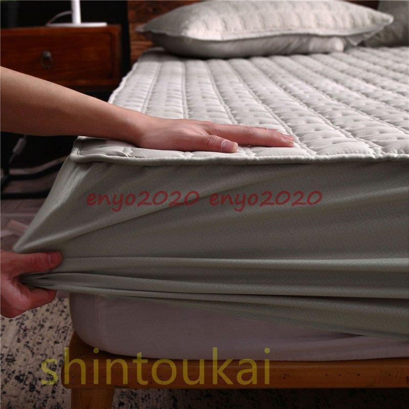 ボックスシーツ 無地 マットレスカバー シングル ベッドカバー 綿