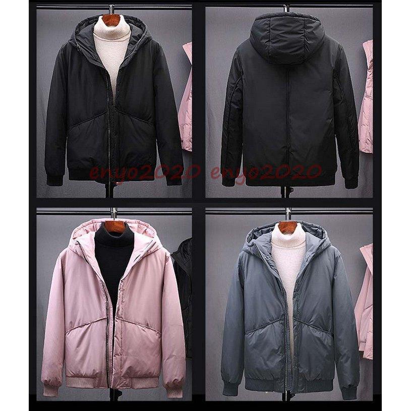 ダウンジャケット メンズ ダウンコート フード付き 軽量 保温 アウター 防寒 防風 冬服 冬 彼氏 男性 紳士 ジャンパー おしゃれ あったか ボリュームネック | ブランド登録なし | 01