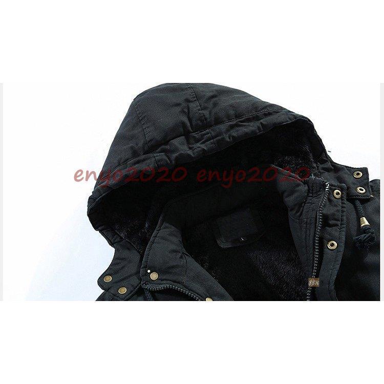 モッズコート メンズ ミリタリージャケット ジャケット N-3B 裏起毛