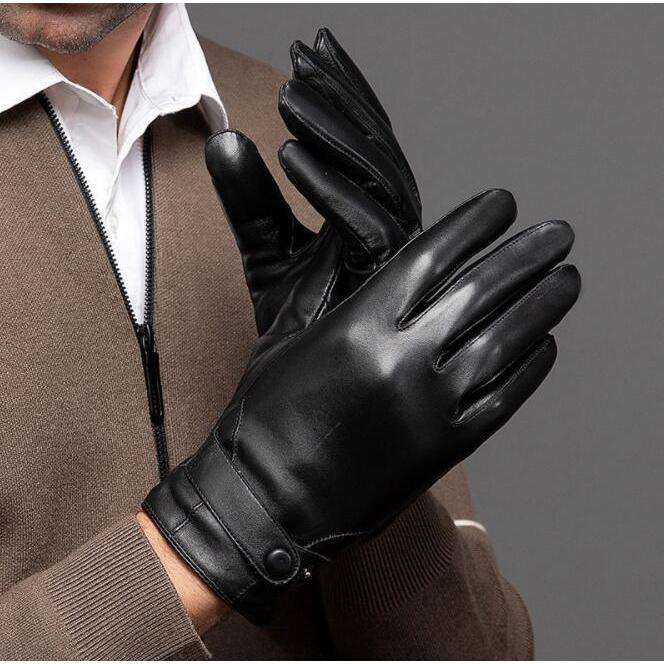 レザーグローブ 手袋 メンズ レザー 革 防寒 本革 バイク グローブ