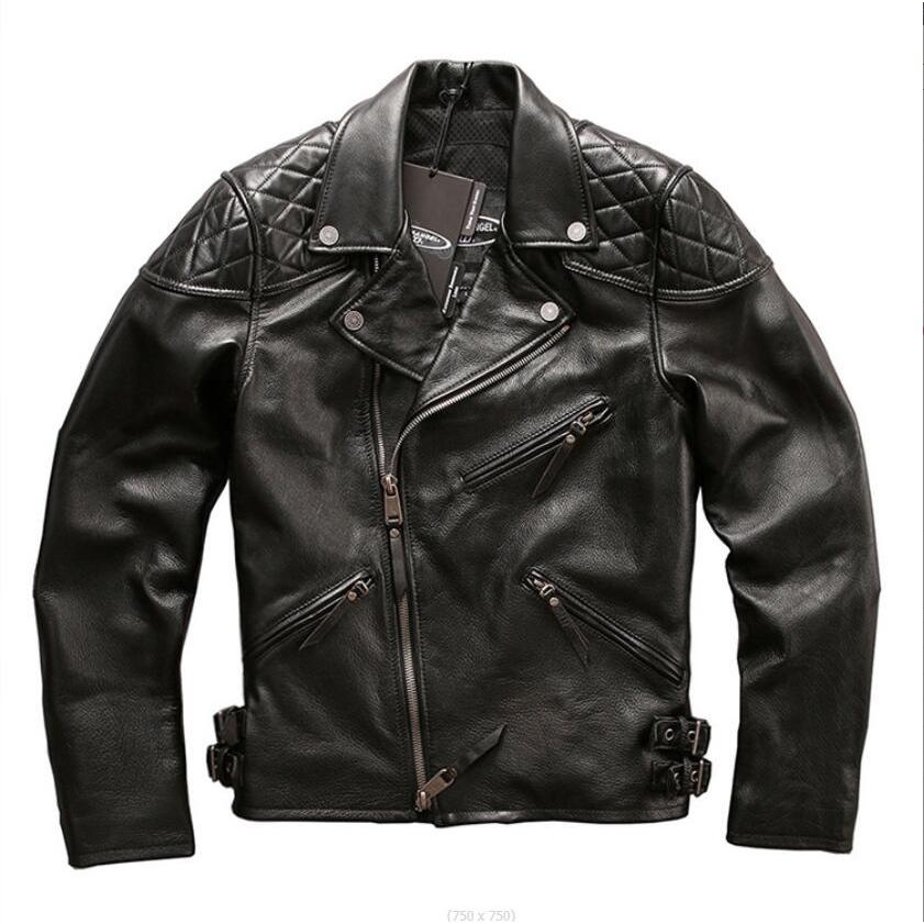 レザージャケット 本革 メンズ 革ジャン バイクジャケット 秋冬 バイク