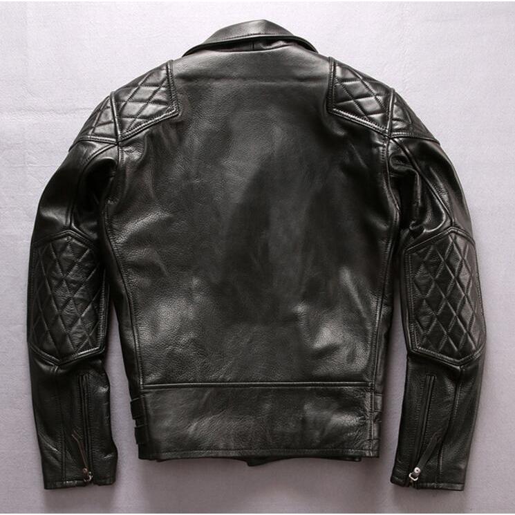 レザージャケット 本革 メンズ 革ジャン バイクジャケット 秋冬 バイク ジャケット ライダースジャケット バイクウェア 革ジャケット 防風 防寒 耐磨の画像