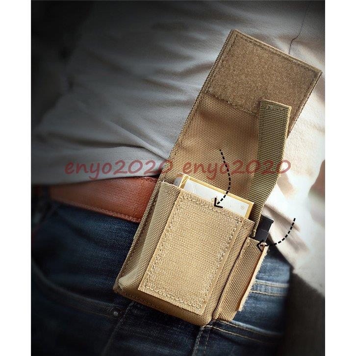 タバコケース シガレットケース キャンパス ベルトポーチ メンズ