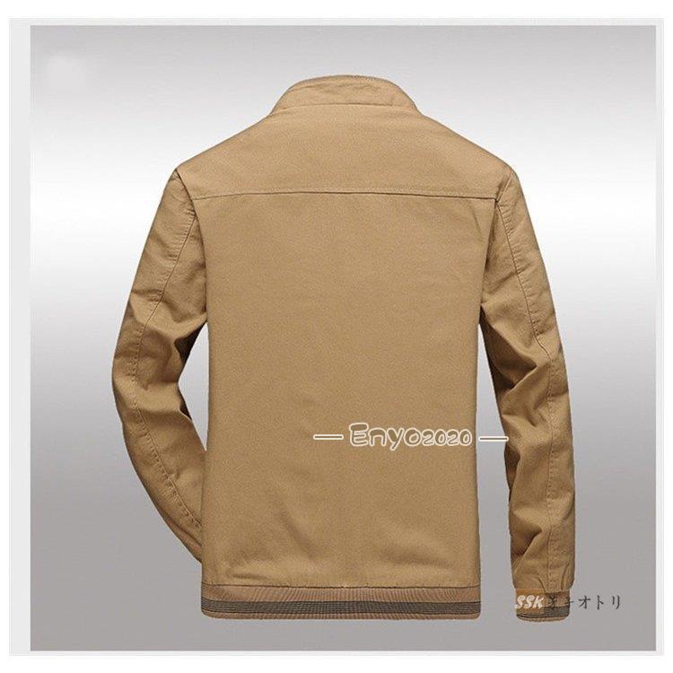 スイングトップ 秋服 メンズ ジャケット ブルゾン フルジップ 