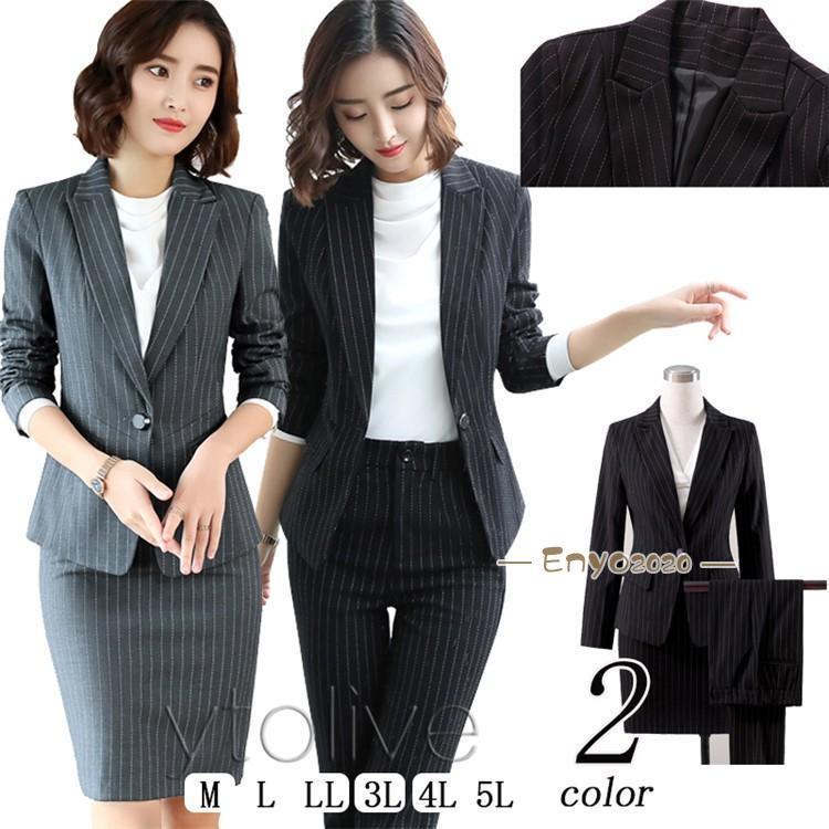 新品タグ付き theory パンツ スーツ 3点セット スカート 黒 レディース スーツ レディース リクルートスーツ 女性 パンツスーツ