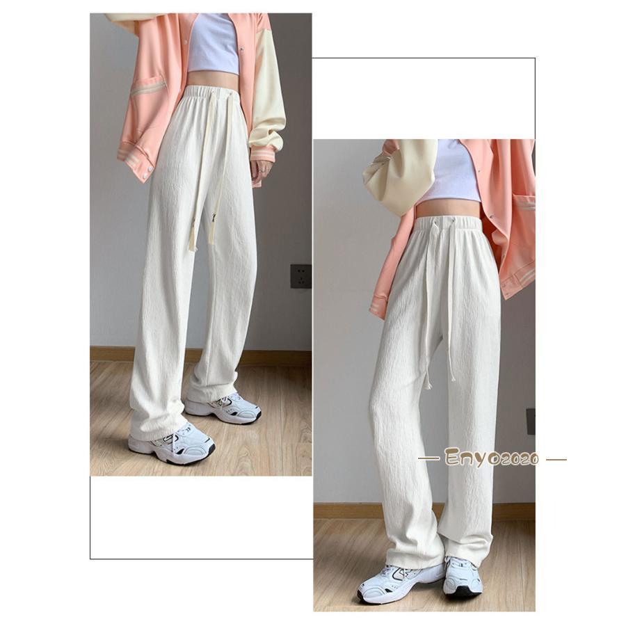 ジャージパンツ レディース スウェット ワイドパンツ ジョガー