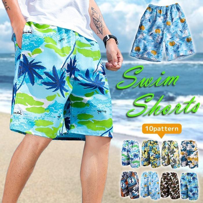 水着 ショートパンツ メンズ ボトムス 海パン 速乾 スイムショーツ