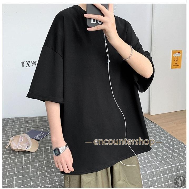 メンズファッションTシャツ 無地 半袖 T-shirt ビッグサイズ 3L 4L 5L ペア 男性 クルーネック 大きいサイズ カットソー 涼しい 夏 おしゃれ スポーツ｜enyo2020｜10