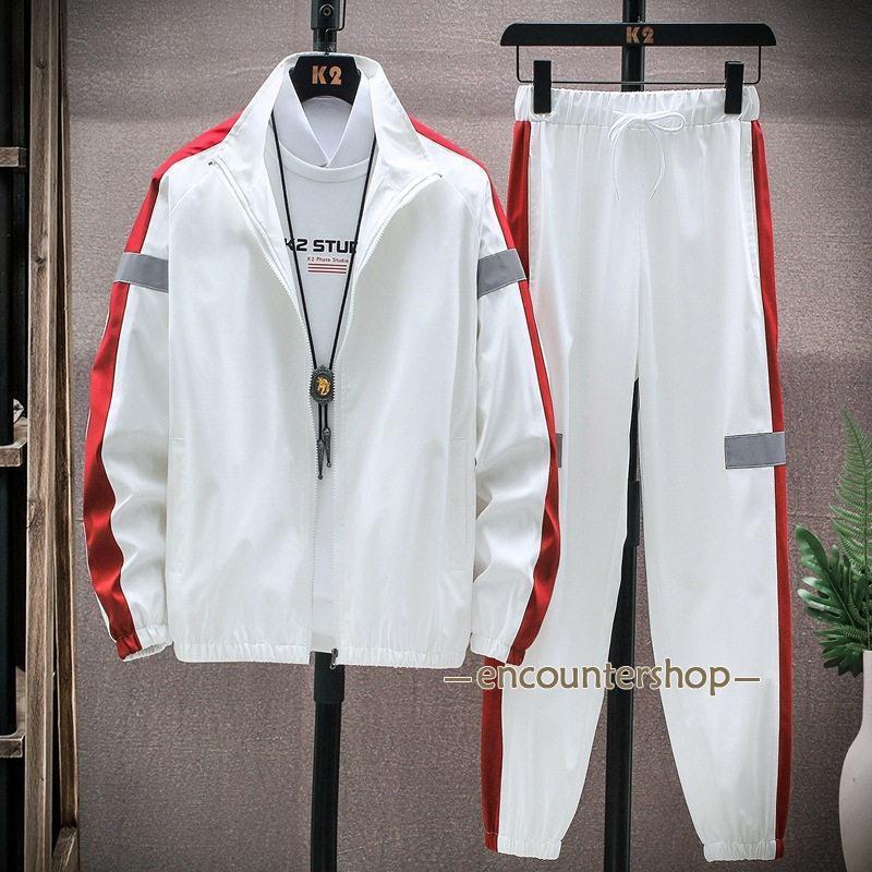 セットアップ メンズ 長袖ジャケット スウェットパンツ 2点セット