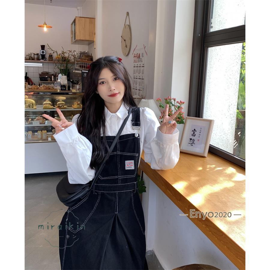 デニムサロペット サロペット オーバーオール ジャンパースカート