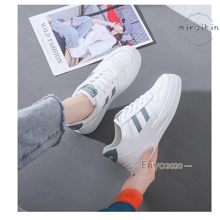 美品 ASH JOKER BE KIND 厚底スニーカー 23.5 白×シルバー 厚底