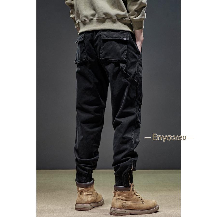 カーゴパンツ メンズパンツ メンズ ミリタリー 厚手 カジュアル ワークパンツ おしゃれ  バイク アウトドア 作業着 | ブランド登録なし | 10