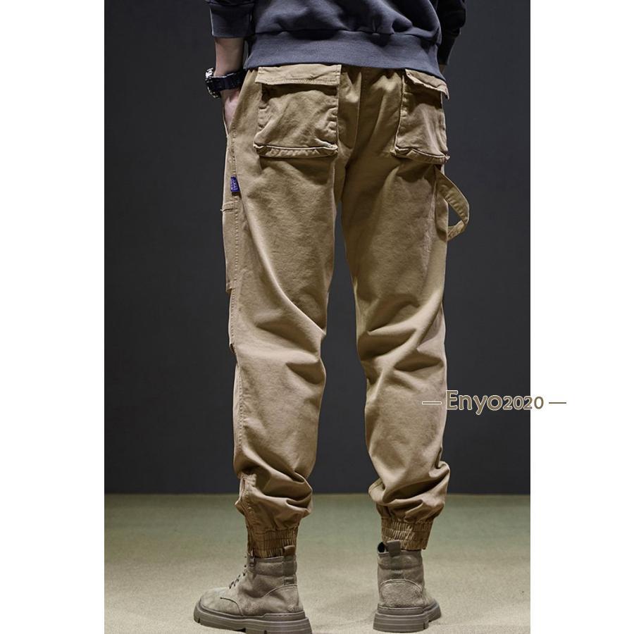 カーゴパンツ メンズパンツ メンズ ミリタリー 厚手 カジュアル ワークパンツ おしゃれ  バイク アウトドア 作業着 | ブランド登録なし | 13