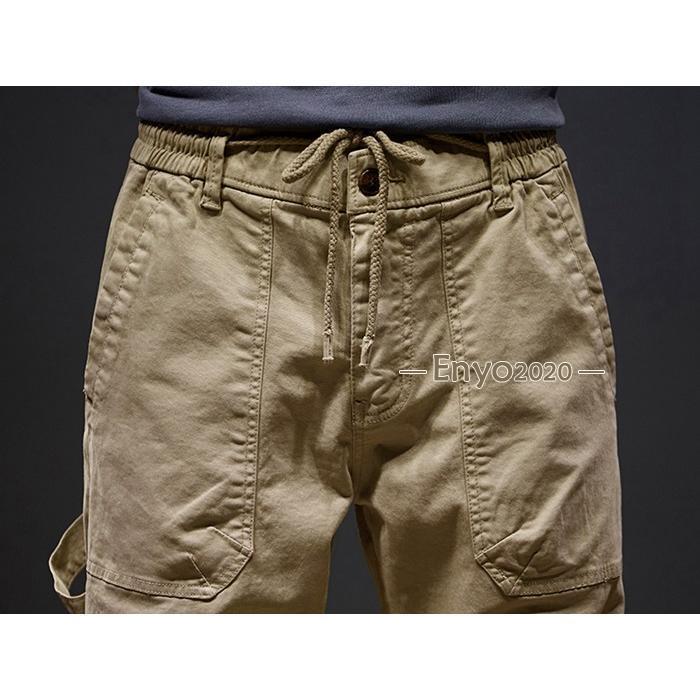 カーゴパンツ メンズパンツ メンズ ミリタリー 厚手 カジュアル ワークパンツ おしゃれ  バイク アウトドア 作業着 | ブランド登録なし | 14