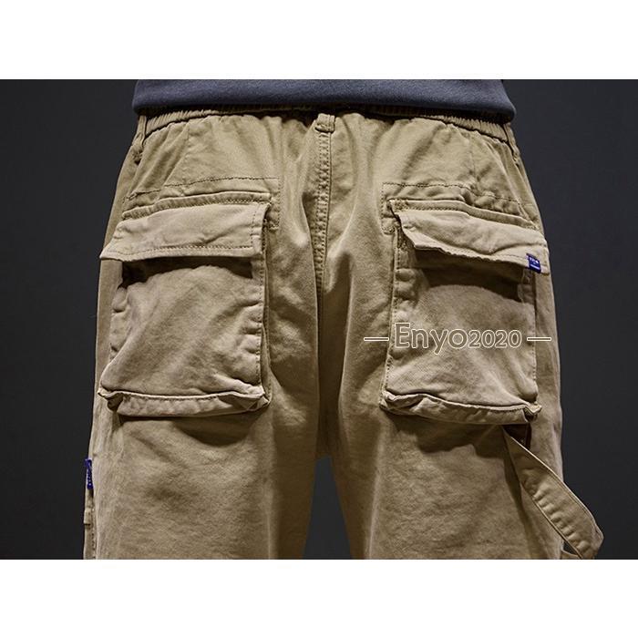 カーゴパンツ メンズパンツ メンズ ミリタリー 厚手 カジュアル ワークパンツ おしゃれ  バイク アウトドア 作業着 | ブランド登録なし | 16