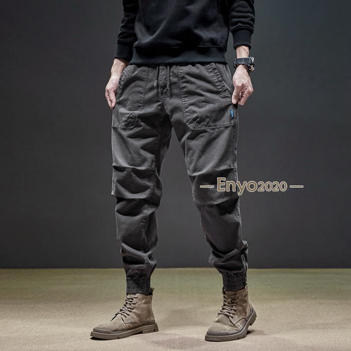 カーゴパンツ メンズパンツ メンズ ミリタリー 厚手 カジュアル ワークパンツ おしゃれ  バイク アウトドア 作業着 | ブランド登録なし | 01