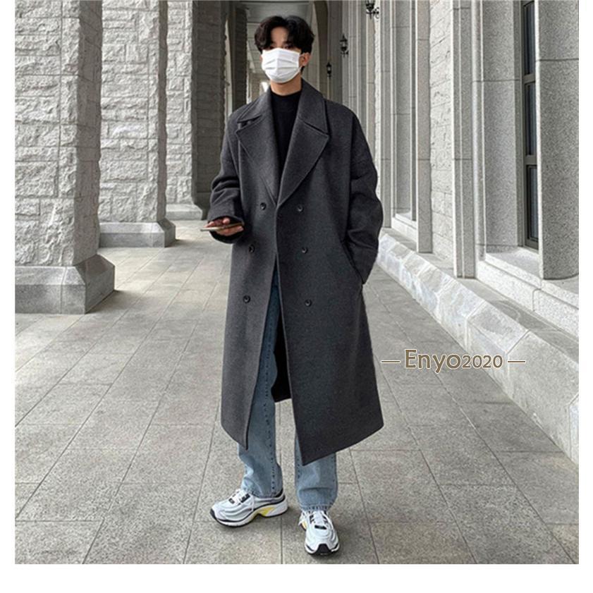 ブラック チェスターコート サイズ40 小さいサイズ]ウールビーバーロングチェスターコート/定番人気