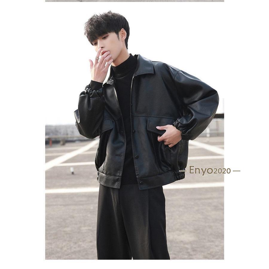 ライダースジャケット メンズ 革ジャン レザージャケット