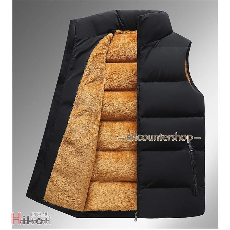 爆買 ボアベスト 中綿ベスト メンズ ワークマン ジレ 裏起毛 あったか