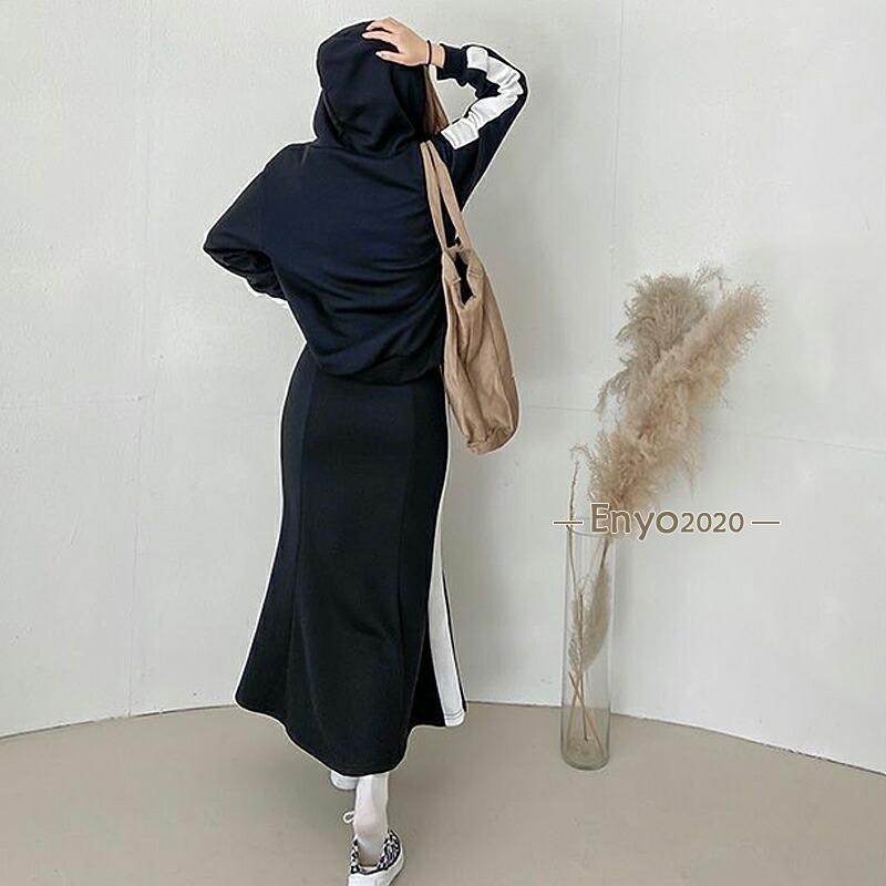 スウェット セットアップ 裏起毛 暖かい 長袖 パーカー トレーナー