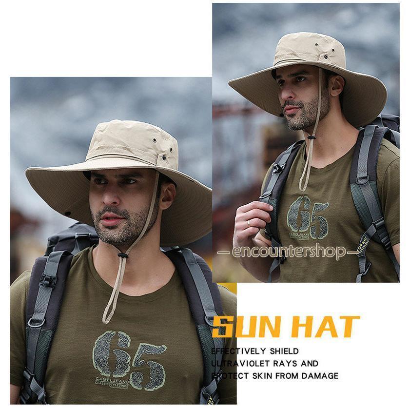 ハット メンズ レディース 帽子 防水 レインハット サファリハット 登山 アウトドア 釣り 撥水 プレゼン 折りたたみ 普段 釣り | ブランド登録なし | 13