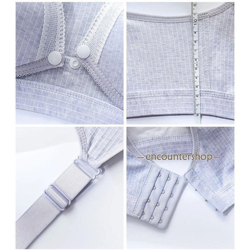 レース  授乳ブラ マタニティブラ 前開き レース ノンワイヤー 育乳ブラ 着心地 おしゃれ ブラジャー ナイトブラ フルカップ | ブランド登録なし | 11