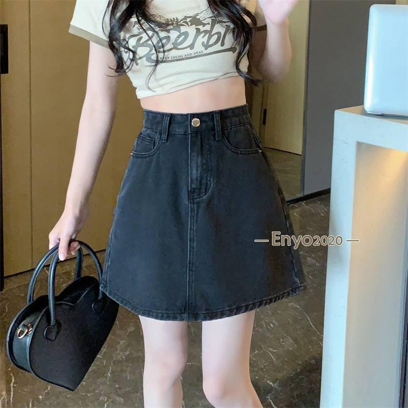 デニムミニスカート♡年中可愛いお出かけ女子会デートに最適 デニムミニスカート デニムスカート ミニスカート ショート丈 A