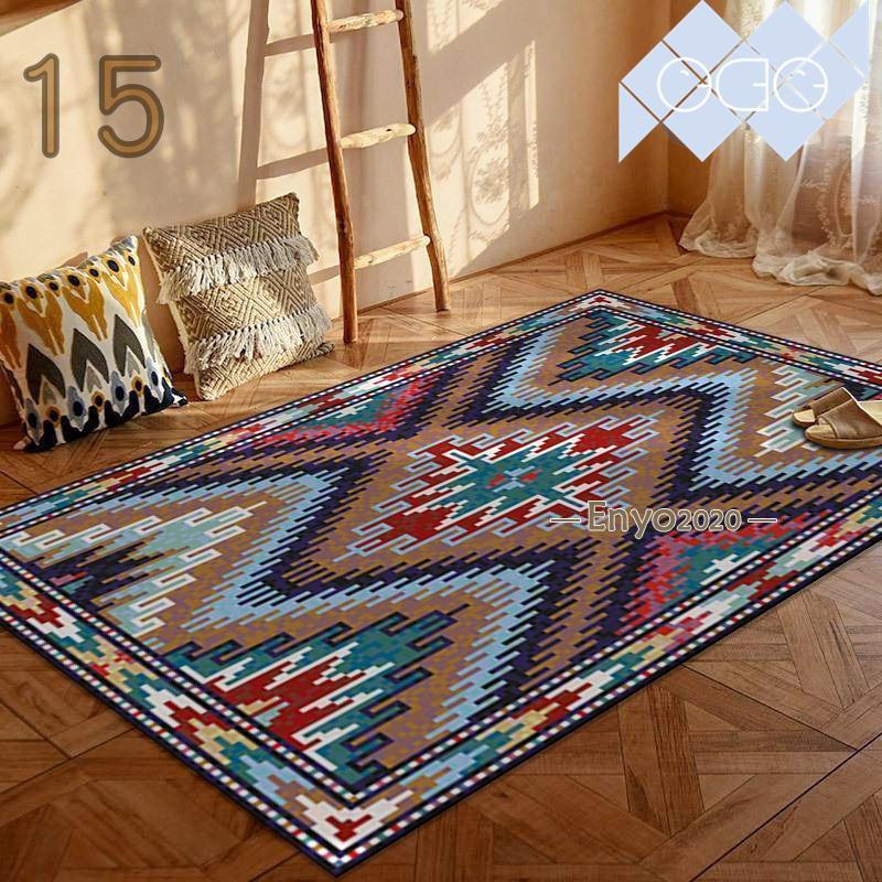 カーペット ラグ オールシーズン 柄 派手 モロッコ ボヘミア ペルシャ