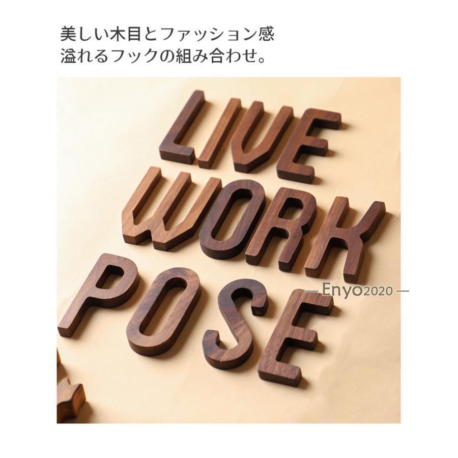 アルファベット イニシャル オブジェ 木製 店舗 飾り ネームプレート