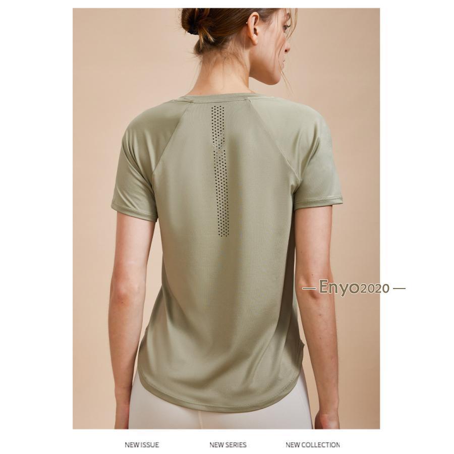 スポーツウェア Tシャツ レディース ティーシャツ ヨガ ランニング テニス フィットネス シンプル 大きめ | ブランド登録なし | 14