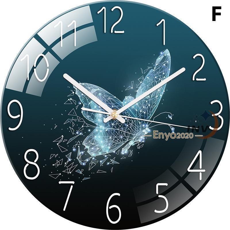 壁掛け時計 掛け時計 時計 おしゃれ 静音 北欧 オシャレ 寝室 リビング 子供部屋 オフィス ウォールロック ブルーライト 夜空 インテリア 新築祝い プレゼント | ブランド登録なし | 06