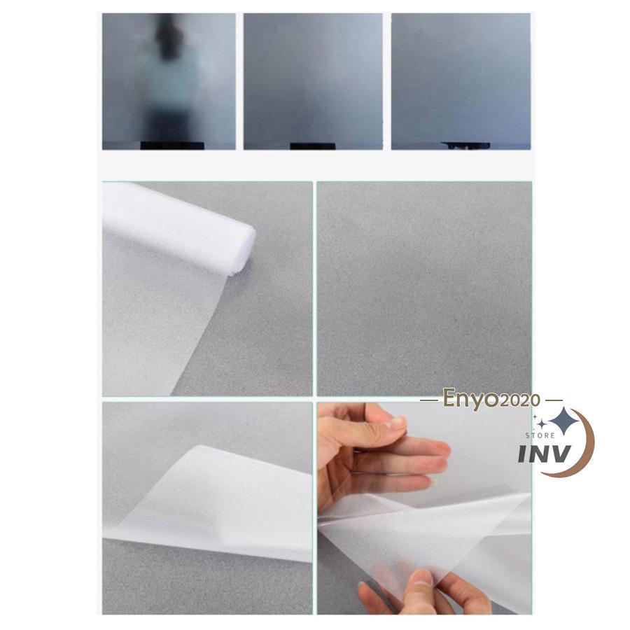 目隠シート 遮光シート ガラスフィルム 窓 防犯 窓用フィルム 窓用フィルムシート 曇りガラス すりガラス調 水で貼る 剥がせる 浴室 風呂 玄関 飛散防止 静電 | ブランド登録なし | 16