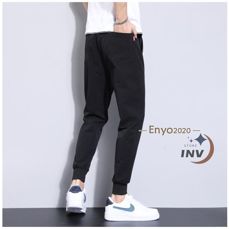 接触冷感ジョガーパンツ 夏ひんやり メンズ 9分丈 アイス生地 薄手速乾 テーパードパンツ スキニー 長ズボン イージーパンツ アンクル 蒸れない 激安＆ | ブランド登録なし | 13