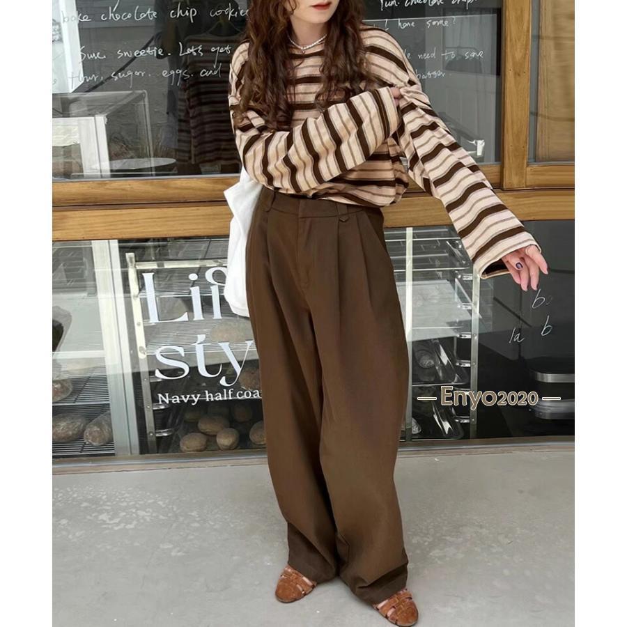 EVERYONE TOKYO 長袖カットソー+ボーダーロンT everyone border long sleeve tee shirt (NAVY) | everyone