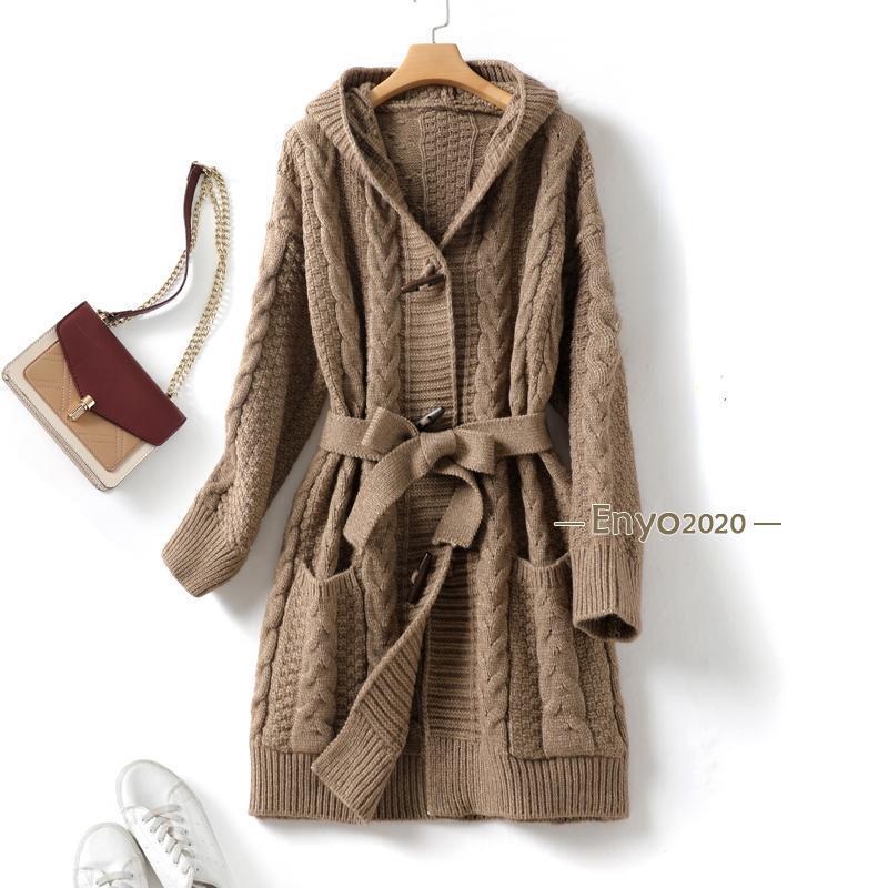 ニットコート ダッフルコート アウター 冬服 秋服 ニットカーディガン