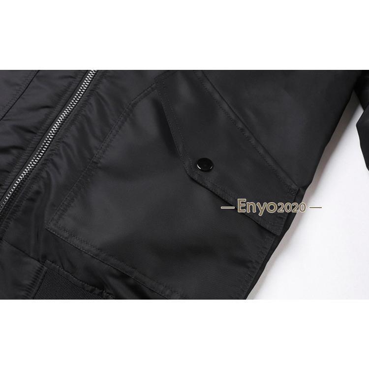 美品　コーチ　MA-1 ジャケット 黒 コーチジャケット メンズ MA1 MA-1 ジャケット はおり