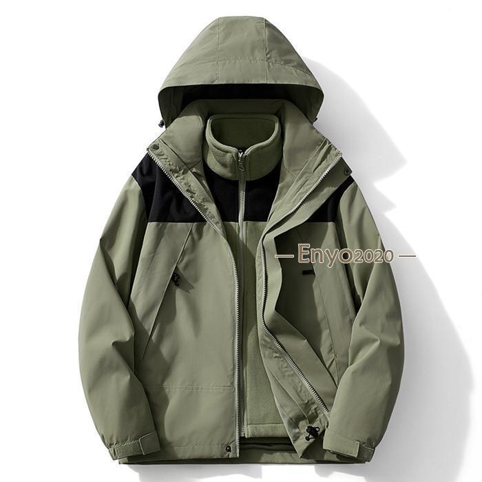 マウンテンパーカー メンズ レディース 3way 防寒 登山ウェア