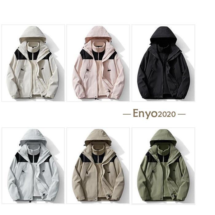 マウンテンパーカー メンズ レディース 3way 防寒 登山ウェア