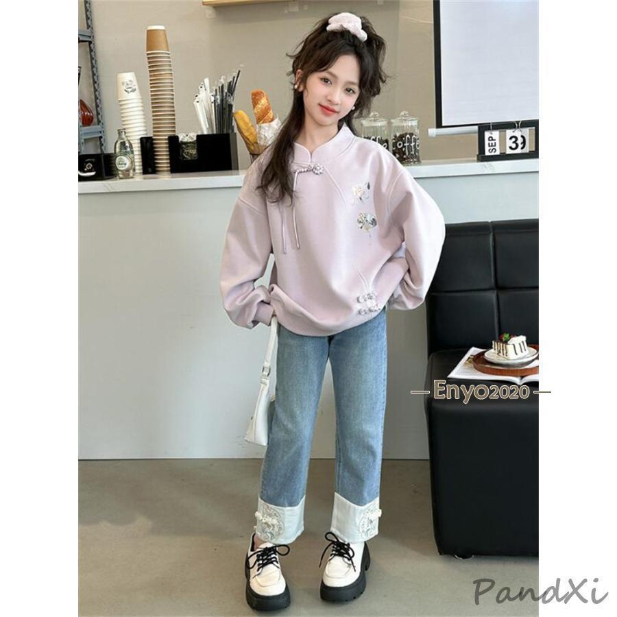 爆買 子供服 長袖シャツ パーカー 上下セット ジャージ トップス