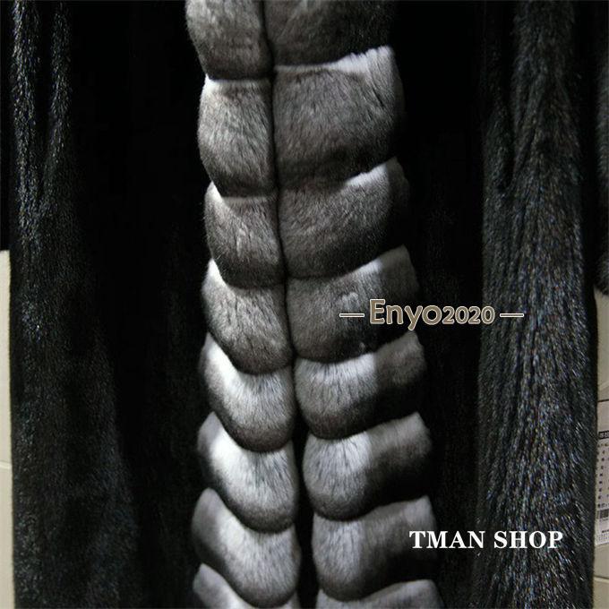 【美品】ミドル丈　ダークミンクファーコート　リアルファー　大きいサイズ 楽天市場】ファーコート レディース 毛皮コート ミンク