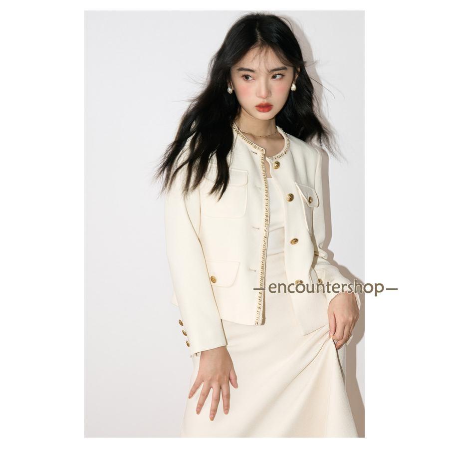 セットアップ 2点セット レディース ツイード ジャケット スカート