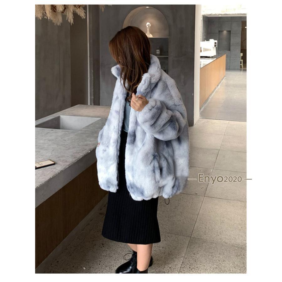極美品 マディソンブルー フライトジャケット 中綿ブルゾン ファー アルパカボア leather/fur faux reversible flight jacket / フェイクレザーファー