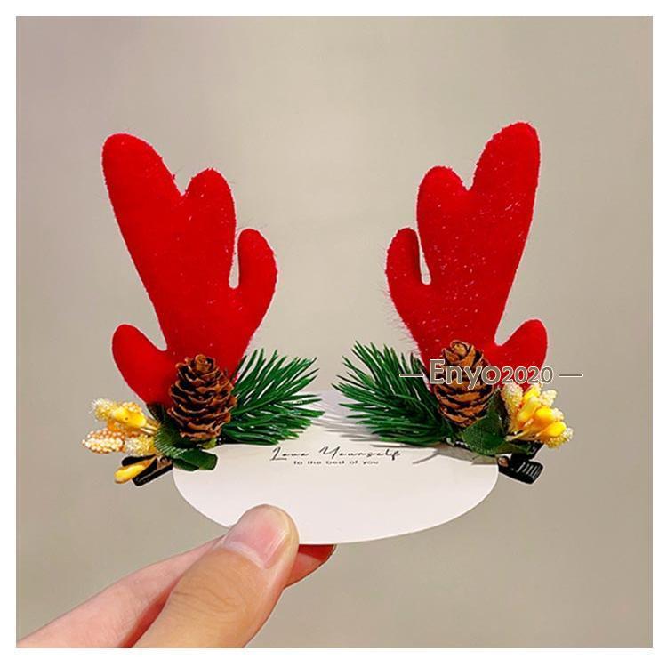 サンタ　クリスマス　キッズ　ベビー　ヘアゴム サンタクリスマスキッズベビーヘアゴム