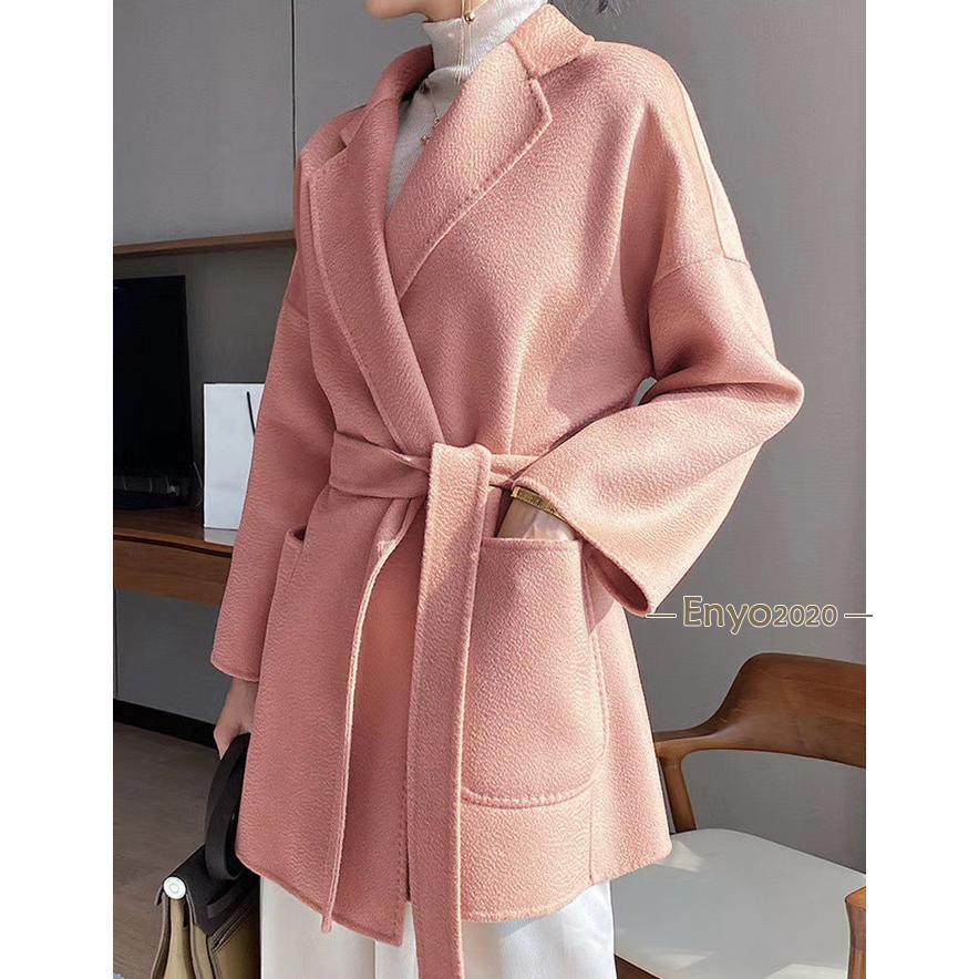 ウール100％】ウール コート レディース ロングコート アウター ダブル