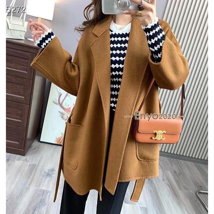 ウール100％】ウール コート レディース ロングコート アウター ダブル