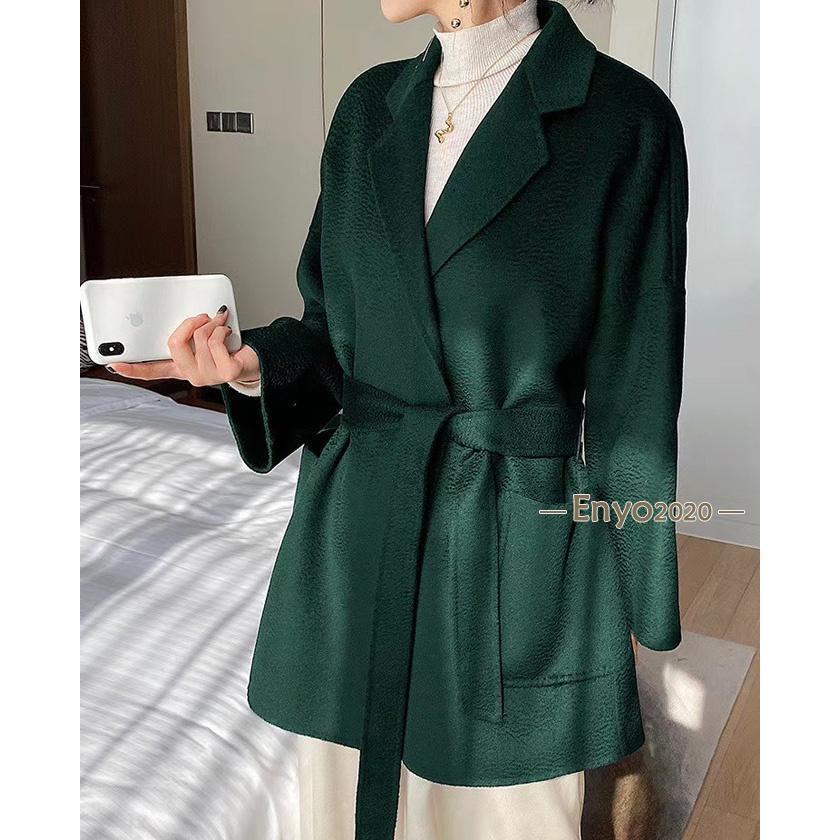 ウール100％】ウール コート レディース ロングコート アウター ダブル