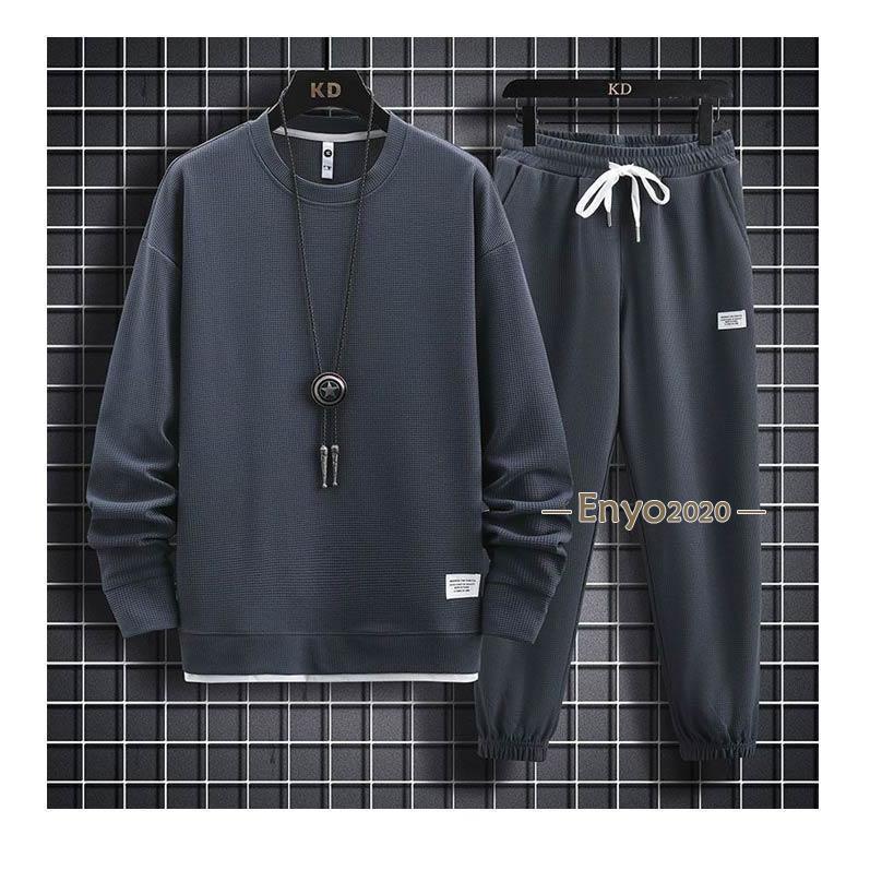 【新品未使用】レザレクション　メンズ　セットアップ　フーディ　ロングパンツ　XL メンズ セットアップ 上下セット 長袖 長ズボン 柔らかく軽い tシャツ