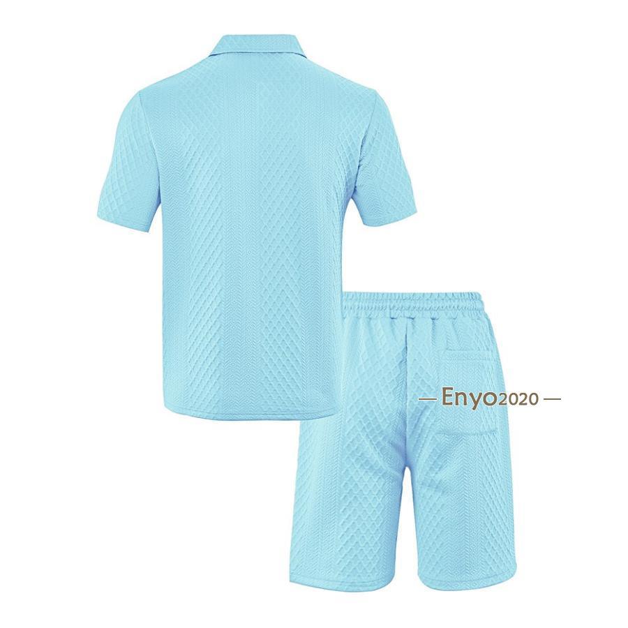 上下セット メンズ 夏 セットアップ ポロシャツ ショートパンツ 半袖 短パン | ブランド登録なし | 11