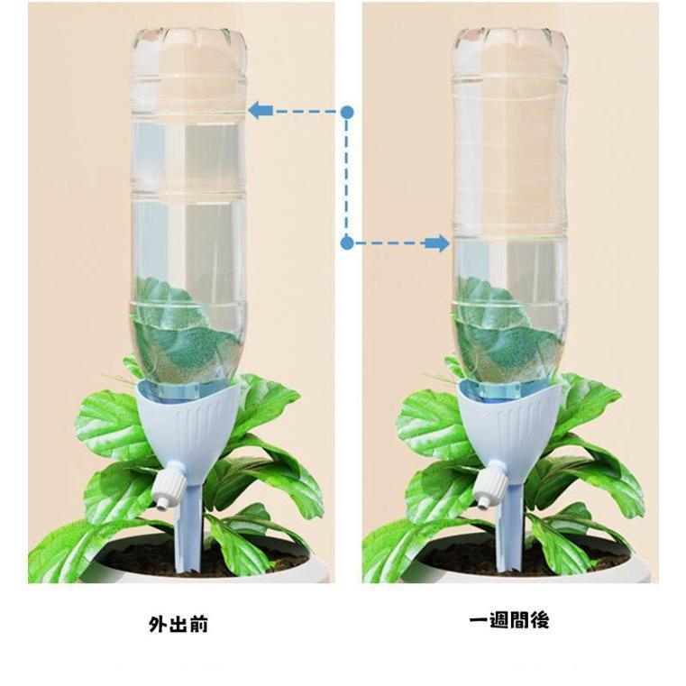水やり 水やり機 6個セット 自動水やり器 自動給水キャップ 家庭用