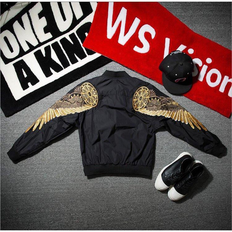 スカジャン メンズ フライトジャケット メンズジャケット 秋冬 刺繍入り ジャケット スカジャン アウター 翼 S?3XL スカジャン メンズ フライトジャケット メンズジャケット 秋冬 刺繍